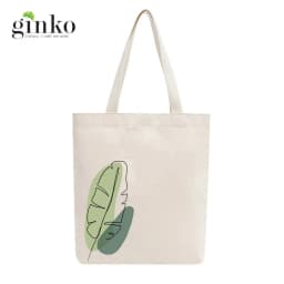 Thumbnail Túi Tote Vải Mộc GINKO có dây kéo khóa ( túi con ) in hình Minimalism Art (nhiều mẫu) 3