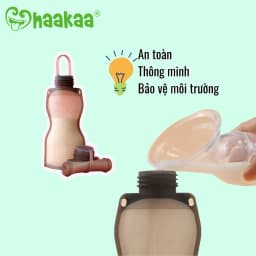 Thumbnail Túi trữ sữa silicone cho bé Haakaa, Dung tích 260ml 3