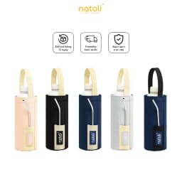 Thumbnail Túi đựng bình giữ nhiêt NATOLI, chất vải dày dặn có quai xách đựng ly cốc, bình nước cao cấp BST Sturdy Bottle Pouch T29 1