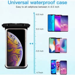 Thumbnail Túi đựng điện thoại SGALAS chống thấm nước kích thước lớn thích hợp cho Samsung 4