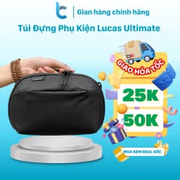 Thumbnail Túi Đựng Phụ Kiện Lucas Ultimate Đa Năng Chống Nước Đựng Sạc/Đèn/Pin/Thẻ Nhớ Phụ Kiện Macbook 1