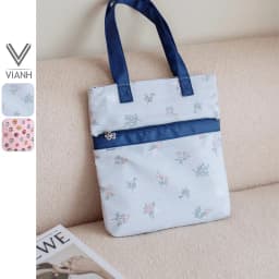 Thumbnail Túi vải tote bag nữ đẹp vintage dễ thương nhiều ngăn khoá kéo cao cấp Gumely ViAnh Store GU02 1