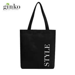 Thumbnail Túi Vải Tote GINKO có dây kéo khóa ( túi con bên trong) phong cách Hàn Quốc in Quote (Nhiều mẫu) 4