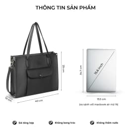Thumbnail Túi xách công sở đựng laptop 15.6in VACHINO-TX026 4