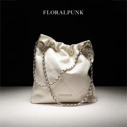 Thumbnail Túi xách Floralpunk Brooklyn Shopper - Quilted - White 2