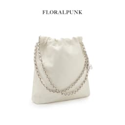 Thumbnail Túi xách Floralpunk Brooklyn Shopper - Quilted - White 3