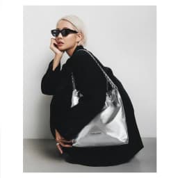 Thumbnail Túi Xách Floralpunk Brooklyn Shopper Silver - Túi Quai Xách Đựng Laptop 14 Inches 4