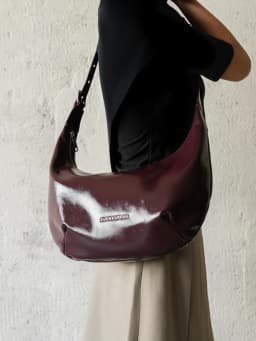 Thumbnail Túi Xách Floralpunk Brooklyn Slouchy Bag - Plum 3