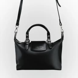 Thumbnail Túi Xách Floralpunk City Shopper - Small - Màu Đen - Chất liệu Nylon cao cấp - Đeo chéo 2