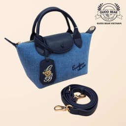Thumbnail Túi xách GUOO BEAR chính hãng - GU1217 đeo vai kèm charm gấu xinh xắn 4