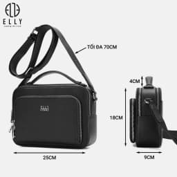 Thumbnail TÚI XÁCH NAM CAO CẤP DA THẬT ELLY – ETM32 2