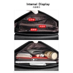 Thumbnail Túi xách nữ cao cấp đẹp KAIDIFEINIROO KF17 (9610) phong cách Hàn Quốc đủ 2 dây size 27cm 2