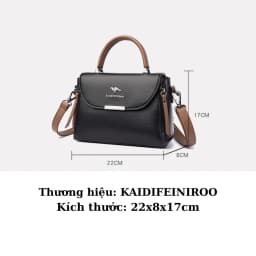 Thumbnail Túi xách nữ công sở cao cấp phong cách Hàn Quốc KAIDIFEINIROO KF53 (9638) size 22cm 1
