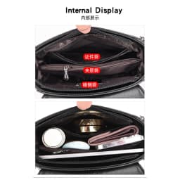Thumbnail Túi xách nữ công sở cao cấp phong cách Hàn Quốc KAIDIFEINIROO KF53 (9638) size 22cm 2