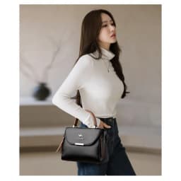 Thumbnail Túi xách nữ công sở cao cấp phong cách Hàn Quốc KAIDIFEINIROO KF53 (9638) size 22cm 3