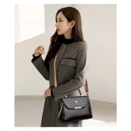 Thumbnail Túi xách nữ công sở cao cấp phong cách Hàn Quốc KAIDIFEINIROO KF53 (9638) size 22cm 4