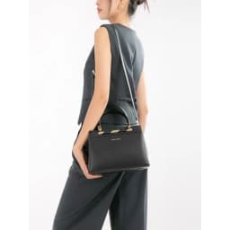 Thumbnail Túi Xách Nữ Công Sở Cao Cấp Thanh Ngang Size 27 HAPAS 4