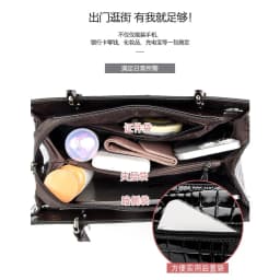 Thumbnail Túi xách nữ công sở đẹp cao cấp Hàn Quốc đeo vai đeo chéo Kaidifeiniroo KF51 (8696) 3
