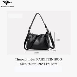 Thumbnail Túi xách nữ công sở đẹp thời trang cao cấp Hàn Quốc KAIDIFEINIROO KF23 (8003) Đủ 2 Dây. 2