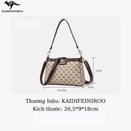 Thumbnail Túi xách nữ công sở đẹp thời trang cao cấp Hàn Quốc KAIDIFEINIROO KF34 (8065) Size 26.5cm 2