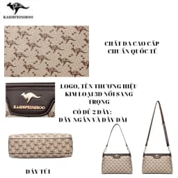 Thumbnail Túi xách nữ công sở đẹp thời trang cao cấp Hàn Quốc KAIDIFEINIROO KF34 (8065) Size 26.5cm 4
