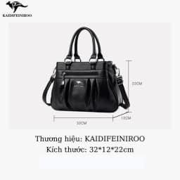 Thumbnail Túi xách nữ công sở Hàn Quốc thời trang cao cấp đẹp KAIDIFEINIROO KF35 (8077) Size 32cm 2