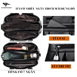 Thumbnail Túi xách nữ công sở Hàn Quốc thời trang cao cấp đẹp KAIDIFEINIROO KF35 (8077) Size 32cm 3