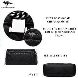 Thumbnail Túi xách nữ công sở thời trang cao cấp Hàn Quốc mini đẹp KAIDIFEINIROO KF02 (8617) Size 25cm 4