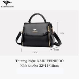 Thumbnail Túi xách nữ công sở thời trang cao cấp đẹp Hàn Quốc KAIDIFEINIROO KF09 (5887) Size 23cmj 2