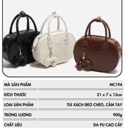 Thumbnail Túi Xách Nữ Đeo Chéo Chính Hãng MICOCAH Kiểu Dáng Hàn Quốc Thời Trang Da Cao Cấp MC194 (KÈM HỘP) 2