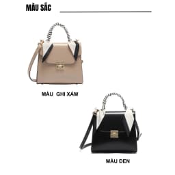 Thumbnail Túi Xách Nữ Đeo Chéo MICOCAH Dáng Công Sở Thời Trang Phối Nơ Da Cao Cấp Cực Đẹp MC79 KÈM HỘP 3