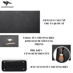 Thumbnail Túi xách nữ Hàn Quốc đẹp thời trang cao cấp công sở KAIDIFEINIROO KF26 (8606) Size 31cm 4