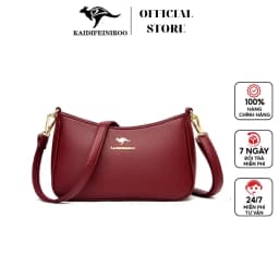 Thumbnail Túi xách nữ KAIDIFEINIROO đẹp cao cấp chính hãng KF13 size 26cm. Có đủ 2 quai dài và ngắn. 1