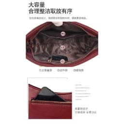 Thumbnail Túi xách nữ KAIDIFEINIROO đẹp cao cấp chính hãng KF13 size 26cm. Có đủ 2 quai dài và ngắn. 3