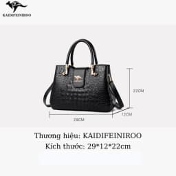 Thumbnail Túi xách nữ thời trang cao cấp công sở to đẹp Hàn Quốc KAIDIFEINIROO KF05 (5818) 2