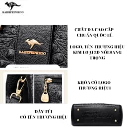 Thumbnail Túi xách nữ thời trang cao cấp công sở to đẹp Hàn Quốc KAIDIFEINIROO KF05 (5818) 4