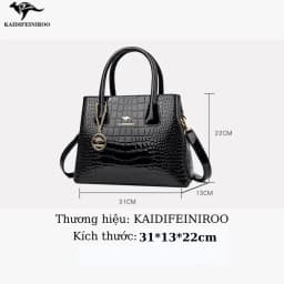 Thumbnail Túi xách nữ thời trang cao cấp công sở Hàn Quốc to đẹp KAIDIFEINIROO KF39 (8090) 2