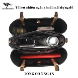 Thumbnail Túi xách nữ thời trang cao cấp Hàn Quốc công sở đẹp KAIDIFEINIROO KF10 (5822) size 29cm 3