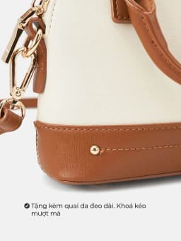 Thumbnail Túi Xách Nữ Thời Trang JUNO Cỡ Nhỏ Top Handle Logo Chữ Kí TXN812 3
