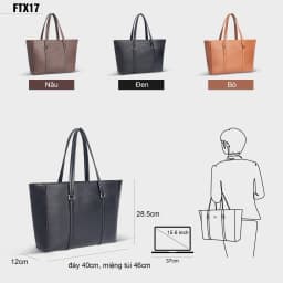 Thumbnail Túi xách nữ to đựng đồ đa năng Fadoda FTX17 2