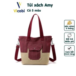 Thumbnail Túi xách nữ vải Canvas Amy Vicobi CV6 1