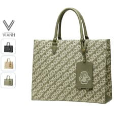 Thumbnail Túi xách Tote bag nữ Nucelle size to charm ví chim cánh cụt đi chơi, đi làm, đựng laptop... ViAnh Store 1172071 1
