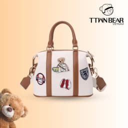 Thumbnail Túi xách TTWN BEAR chính hãng - TN3723 họa tiết gấu 2