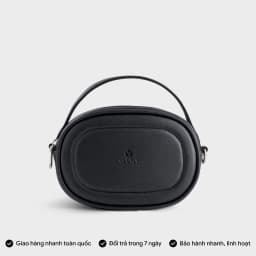 Thumbnail Túi Yuumy (Thời trang nữ dáng tròn bầu viền chỉ size 20 - Túi đeo chéo da Seasand YN246) 3