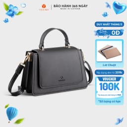 Thumbnail Túi Yuumy (Thời trang nữ nắp gập phối quai xách - Túi đeo chéo da Seasand YN128) 1