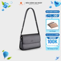 Thumbnail Túi Yuumy (Thời trang nữ nắp gập dạng hộp size 21 - Túi đeo chéo da Seasand YN155) 1
