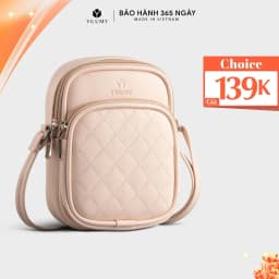 Thumbnail Túi Yuumy (Thời trang nữ phối ngăn chần chỉ mini - Túi đeo chéo da 
Seasand YN202) 1