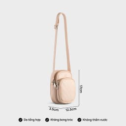 Thumbnail Túi Yuumy (Thời trang nữ phối ngăn chần chỉ mini - Túi đeo chéo da 
Seasand YN202) 4