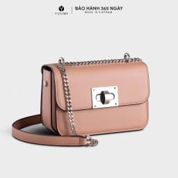 Thumbnail Túi Yuumy (Thời trang nữ size 18 phối khóa xoay - Túi đeo chéo da Seasand YN142) 2