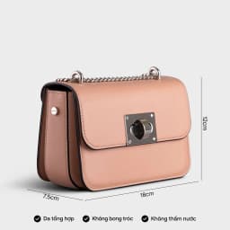Thumbnail Túi Yuumy (Thời trang nữ size 18 phối khóa xoay - Túi đeo chéo da Seasand YN142) 4